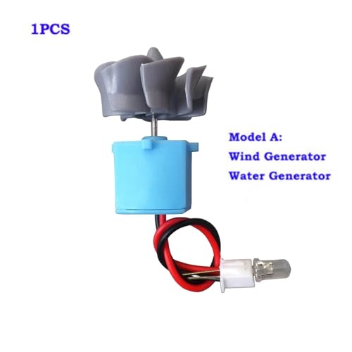 Motor eólico con LED Modelo B: generador de viento para maquetas 5