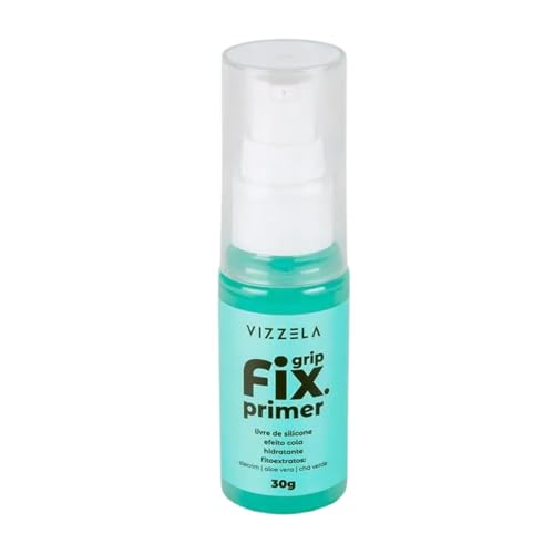 Primer Grip Fix Vizzela 30g - Primer Facial Hidratante Fixador de Maquiagem