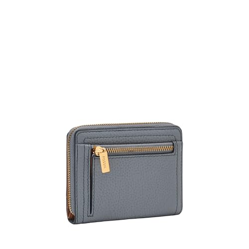 Image of Fossil Women's Logan RFID-Blocking Leather Mini Multifunction Bifold Wallet