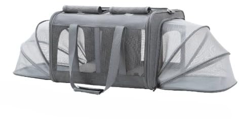 ��^�܂肽���݃y�b�g�L�����[�o�b�O�b�׏d 17.5KG �Ή� �g���@�\�t�� 2 �C�p�b�L�����b�N���p �ʋC�� ���������� ���s�E�ԗp �L�E���Ή�? (�_�[�N�O���[�i�g���^�C�v�j)