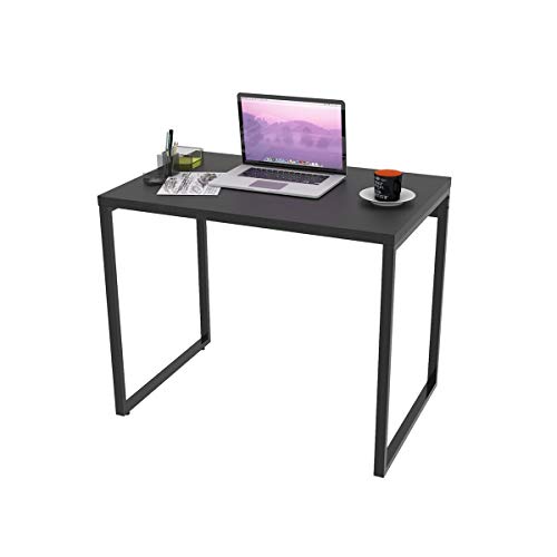 Escrivaninha Industrial 90cm Trevalla Kuadra ME90-E10 Preto Onix