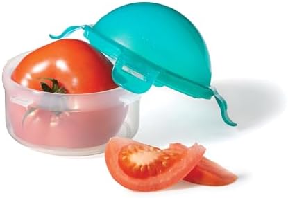 Starfrit LocknLock Plastic Onion Container - 10oz/300ml - Airtight & Leakproof - 4-Sided Locking Lid - 2