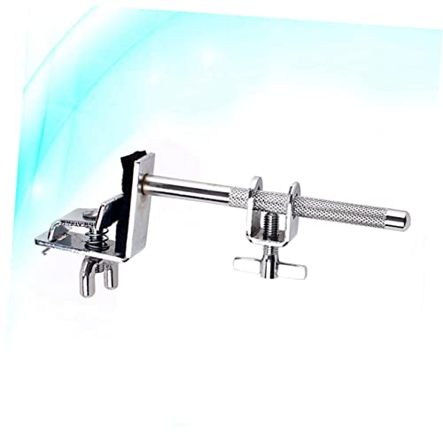 Clamp para cowbell montado en bombo Hemoton Metal con acción paralela para posicionamiento óptimo y ajustes fáciles miniatura 5