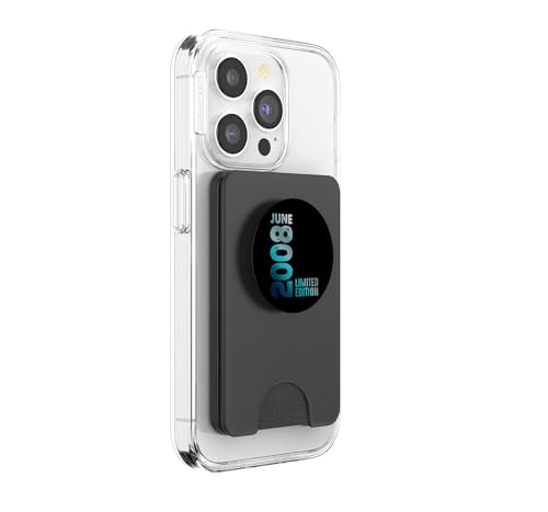 PopSockets PopWallet 2008 Vintage tarjetero magnético para iPhone con MagSafe 4