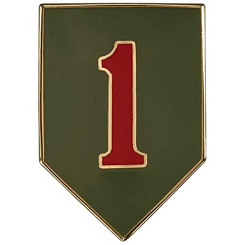 1st Infantry Division 1 inch Enamel Pin
