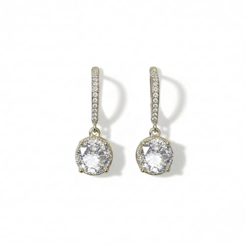 Image of ECLATS Large Stone drop Earrings for Girls and Women