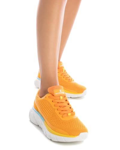 Xti Para Mujer. 14247802-NARANJA Zapatillas 142478 Naranja (40), 1 A 3Cm, Cordones, Casual, Deportivo - 2