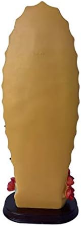 Miniatura 4 de Virgen De Guadalupe - Figura de estatua de resina de 12 pulgadas, Nuestra Señora de Guadalupe