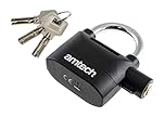 Amtech T2310 Heavy Duty Alarm Padlock