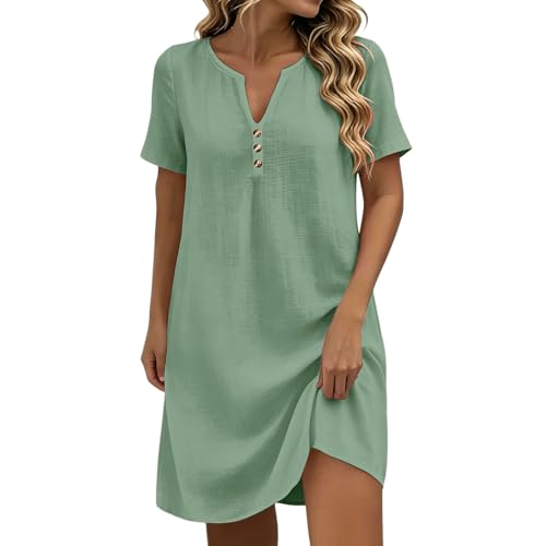 Robe longue femme unie fluide pour vos promenades en bord de mer et look décontracté