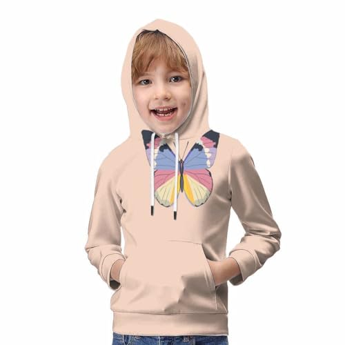Pull pour garçons et filles imprimé papillon sweat idéal pour l'école et les loisirs - 5