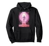 Figura circular de hombre de pie Y2K Theme Sudadera con Capucha