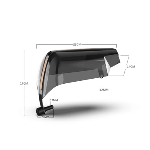 Garde main moto accessoire de moto de remplacement et protection des mains - 6