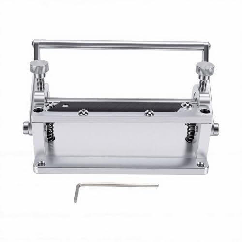 Machine manuelle séparation cuir réglable pour sangle ceinture outil artisanal bricolage