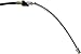 Dorman C93212 Rear Driver Side Parking Brake Cable Compatible with Select Ford Models