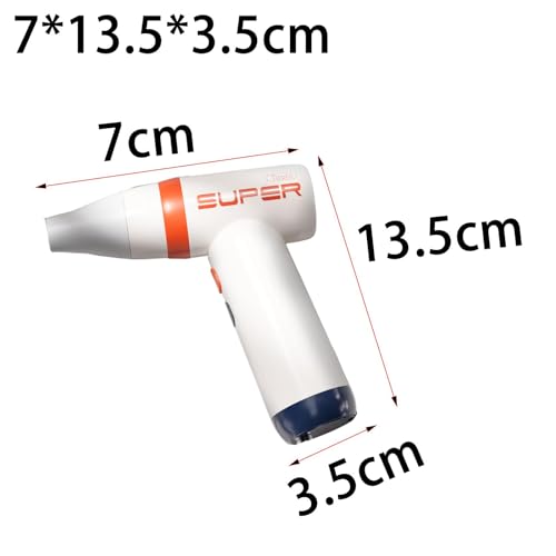 Sèche-cheveux de voyage sans fil compact et rechargeable USB à air froid