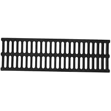 Outdoor Drain Grate Cover 19.69X5.91X0.79In Polymer Sewer Drain Channel Grid with Design for Kitchen Driveway Trench Drainage