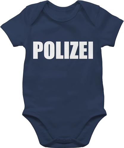 Baby Body Junge Mädchen - Karneval & Fasching - Polizei I Polizeiuniform I...