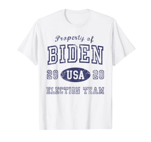 Joe Biden 2020 Presidente del equipo electoral EE.UU. Demócrata Liberal Camiseta