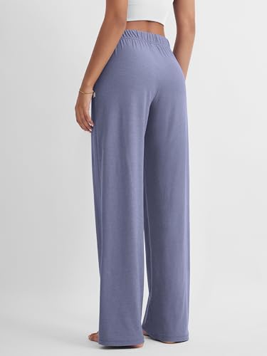 ODODOS Women's Straight Leg Pants Ultra Soft Stratum Tech Relaxed Casual Pajama Lounge Pants with Pockets-29/31" Inseam4