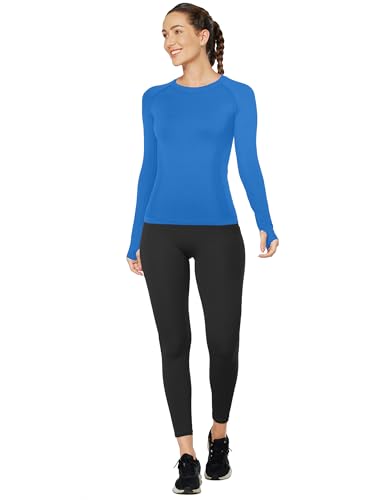 Image of MathCat Workout Shirts for Women Long Sleeve, Workout Tops for Women, Quick Dry Gym Athletic Tops,Seamless Yoga Shirts XS-XL