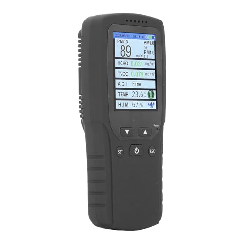 Moniteur de qualité de l'air avec capteur de température haute précision