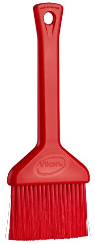 Vikan(ヴァイカン) ペストリーブラシ 555270 赤 はけ カラフル 毛が抜けにくい 耐久性 耐熱性 耐薬品性 人間工学デザインで使いやすい 繊細な塗り作業・掃除にも最適