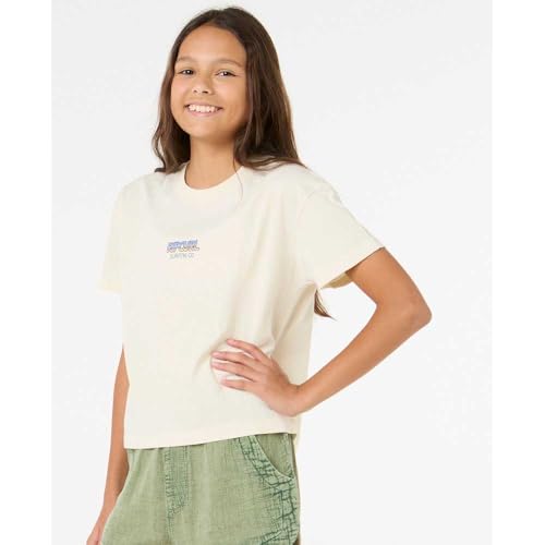 Rip Curl Girls' Cropped Short Sleeve T-Shirt3