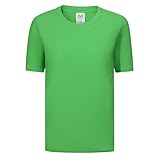 T-Shirt Uniforme Industriel Atelier mécanique Technique Plombier albañil TS135, Vert Pomme, XL