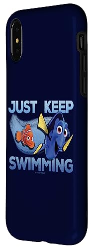 Coque iPhone XS Disney Pixar Nemo robuste anti-rayure motif mer