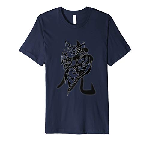 Tiger and Chinese Symbol for Tiger by Dbrand Premium T-Shirt