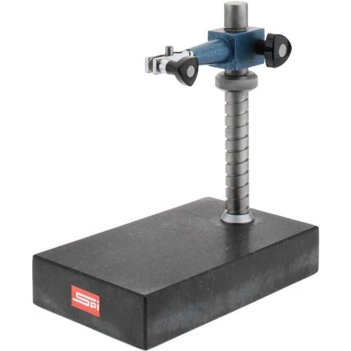 SPI 54-252-2 Granite Comparator Stand: 10 inch x 6 inch base, 8 inch Post