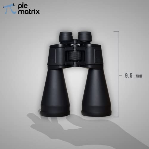 Pie Matrix Falcon F15 (15X70) Real Binoculars Traditional fold-Down Eyecups, Lightweight Polycarbonate and Aluminum Chassis Built-in 4 31ccXuoZiPL