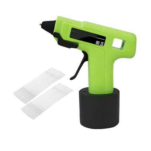 Dispositivo adesivo a caldo per riscaldamento rapido, set di applicatori adesivi include 20 bastoncini per progetti e riparazioni domestiche, ricarica epossidica calda