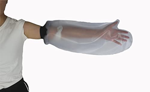 Protège Plâtre Bras Adulte,Protection Platre Bras,Sac Douche/Etanche Platre Gardez les Plaies et le Bandage au sec Pendant le Bain - Avant-bras - 57CM Cover