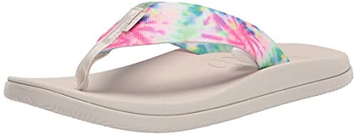 Chaco Women's Chillos Flip Flop, Light Tie Dye, 11 #TOP6