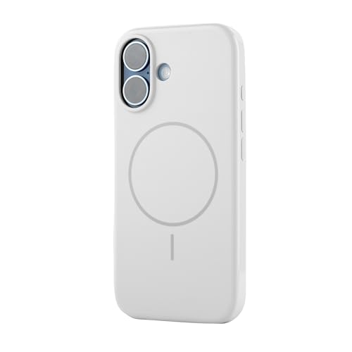 Image of TEKNE Gloss Hard Polycarbonate Case for iPhone 17 | MagSafe Compatible | Scratch Resistant | Slim & Lightweight | Raised Camera Protection Back Cover (Beige)