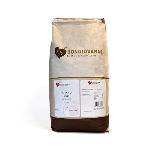 BONGIOVANNI FARINE E BONTA' NATURALI Farina di Ceci BIO - 5 Kg