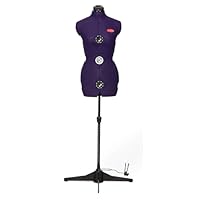 Prym 611 755 Schneiderbüste Prymadonna S, 8-teilig, Lila