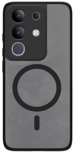 Image of Back Cover for Vivo T4x 5G / iQoo Z10x 5G / Vivo Y31 Pro 5G Shockproof PC + TPU Protective Case Magnetic Support Bumper Case Cover (Vivo T4X 5g)