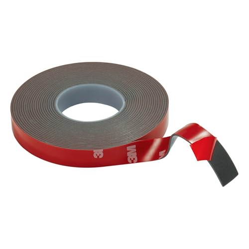 Image of 3M Scotch-Mount Automotive Molding Tape, Super Strength Double-Sided Adhesive, 1 /2 Inch x 15 Ft per Roll (Pack of 2) - for Car Trim, Emblems, Moldings