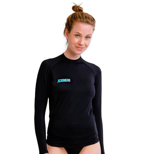 Evita rozaduras en el agua con Jobe Long Sleeve Rashguard Mujer S elástica