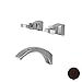 Newport Brass 3-1045/VB Colorado Double Handle Wall Mounted Tub Filler with Metal Lever Handles
