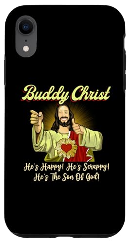 Buddy a Christ Christmas He Happy Scrappy El Hijo De Dios Carcasa para iPhone XR