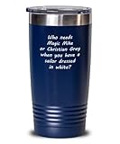 Funny Navy Man Tumbler Who needs Magic Mike 20oz, Blue