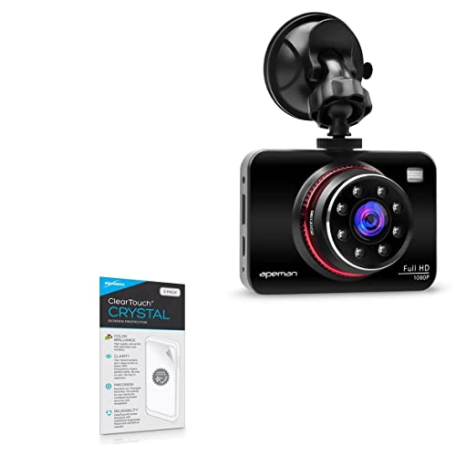 BoxWave Screen Protector Compatible with Apeman C660 - ClearTouch Crystal (2-Pack), HD Film Skin - Shields from Scratches