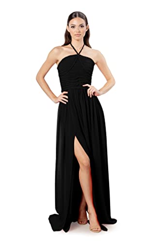 open lace back dress Dress the Population Womens Aura Fit and Flare Maxi Special Occasion,  Black, XX-Small US at Amazon Women's Clothing store