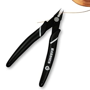 Wire Cutters Electrical 125mm with Sharp, Strong Blade Side Cutters with Non-Slip Comfortable Handle – Cable Cutters for…