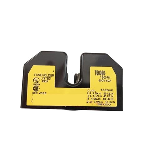 Socle fusible T60060-3CR triphasé 60A boîtier de protection 600V
