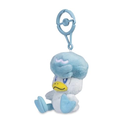 Porte-clés en peluche Quaxly petit doudou Pokémon de collection multicolore